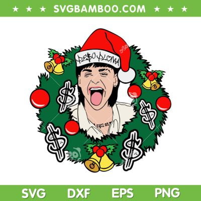 Peso Pluma Merry Christmas SVG PNG, Xmas Peso Pluma Santa Hat SVG, Cute Peso Pluma Christmas DXF SVG PNG EPS Peso Pluma Merry Christmas SVG PNG, Xmas Peso Pluma Santa Hat SVG, Cute Peso Pluma Christmas DXF SVG PNG EPS