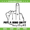Phillies Put A Ring On It SVG PNG, Nasty Casty 8 Rude Finger SVG, Put A Ring On It DXF SVG PNG EPS