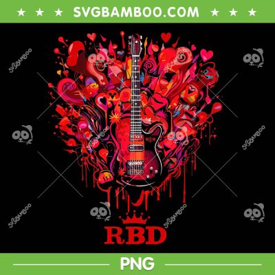 RBD Rebelde Tour 2023 PNG, Rebelde Concert PNG, Rebelde Tour Red Logo PNG