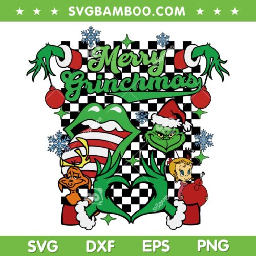 Retro Christmas Whoville SVG PNG, Merry Grinchmas Whoville Vintage Retro SVG, Retro Christmas DXF SVG PNG EPS