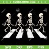 Skeleton Crossing Road SVG PNG, Funny Skeleton Crosswalk Halloween SVG, Walking Skeleton DXF SVG PNG EPS Skeleton Crossing Road SVG PNG, Funny Skeleton Crosswalk Halloween SVG, Walking Skeleton DXF SVG PNG EPS