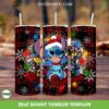 Stitch Christmas Lights Plaid Tumbler Wrap PNG, Cute Santa Stitch 20oz Skinny Tumbler Template PNG Stitch Christmas Lights Plaid Tumbler Wrap PNG, Cute Santa Stitch 20oz Skinny Tumbler Template PNG