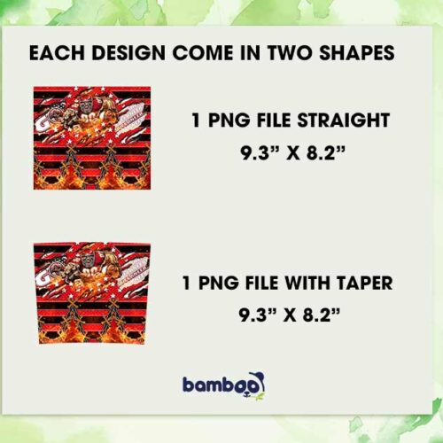 Tampa Bay Buccaneers Mascot Tumbler Wrap PNG, Buccaneers Football Logo 20oz Skinny Tumbler Template PNG