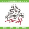 Teen Wolf Retro Vintage SVG PNG, Eighties Werewolf Line Art Logo SVG, Scary Movie Teen Wolf DXF SVG PNG EPS Teen Wolf Retro Vintage SVG PNG, Eighties Werewolf Line Art Logo SVG, Scary Movie Teen Wolf DXF SVG PNG EPS
