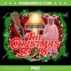 The Christmas Story Leopard Plaid PNG, Ralphie Bunny Christmas PNG, Ralphie Pink Bunny PNG
