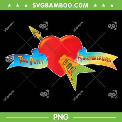 Tom Petty And The Heartbreakers Classic Logo PNG, Tom Petty Heartbreakers Guitar PNG, Vintage Classic Rock PNG Tom Petty And The Heartbreakers Classic Logo PNG, Tom Petty Heartbreakers Guitar PNG, Vintage Classic Rock PNG