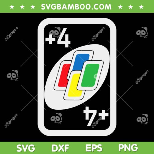 Vintage Uno Lover Cards SVG PNG, Uno 4 Card Costume SVG, Uno Card DXF SVG PNG EPS