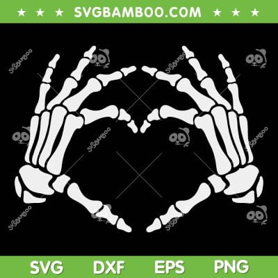 Skeleton Heart Hand SVG PNG, Skull Hands Heart SVG, Skelly Hands DXF SVG PNG EPS Skeleton Heart Hand SVG PNG, Skull Hands Heart SVG, Skelly Hands DXF SVG PNG EPS