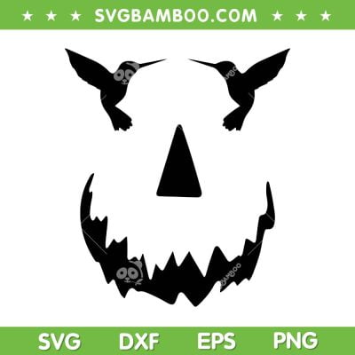 Pumpkin Hummingbird Halloween SVG PNG, Jack O Lantern Hummingbird SVG, Pumpkin Face Hummingbird Eyes DXF SVG PNG EPS Pumpkin Hummingbird Halloween SVG PNG, Jack O Lantern Hummingbird SVG, Pumpkin Face Hummingbird Eyes DXF SVG PNG EPS