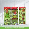 3D Inflated Grinch Whoville University Tumbler Wrap PNG, Grinch Santa Christmas 20oz Skinny Tumbler Template PNG 3D Inflated Grinch Whoville University Tumbler Wrap PNG, Grinch Santa Christmas 20oz Skinny Tumbler Template PNG