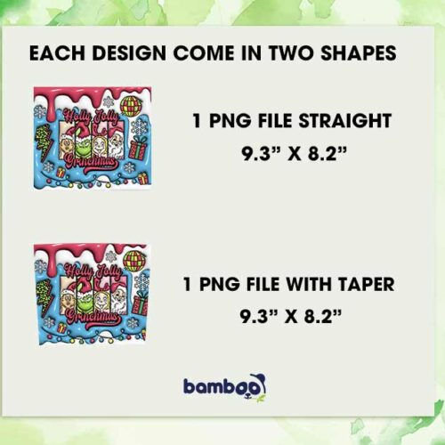 3D Inflated Holly Jolly Grinchmas Tumbler Wrap PNG, Grinch Funny Christmas 20oz Skinny Tumbler Template PNG 3D Inflated Holly Jolly Grinchmas Tumbler Wrap PNG, Grinch Funny Christmas 20oz Skinny Tumbler Template PNG