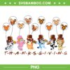 Bluey Thanksgiving PNG, Bluey Family Fall Autumn PNG, Bluey Balloons Thanksgiving PNG Bluey Thanksgiving PNG, Bluey Family Fall Autumn PNG, Bluey Balloons Thanksgiving PNG