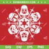 Christmas Dark Side Snowflakes SVG PNG, Star Wars Head Christmas SVG, Star Wars Christmas DXF SVG PNG EPS Christmas Dark Side Snowflakes SVG PNG, Star Wars Head Christmas SVG, Star Wars Christmas DXF SVG PNG EPS