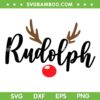 Christmas Rudolph SVG PNG, Most Likely To Try Ride Rudolph SVG, Rudolph Face DXF SVG PNG EPS Christmas Rudolph SVG PNG, Most Likely To Try Ride Rudolph SVG, Rudolph Face DXF SVG PNG EPS