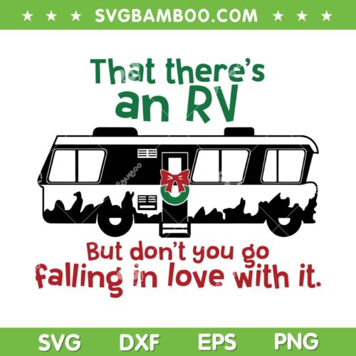 Christmas Rv Machines Cameo SVG PNG, Christmas Vacation Car SVG, Christmas Camper DXF SVG PNG EPS