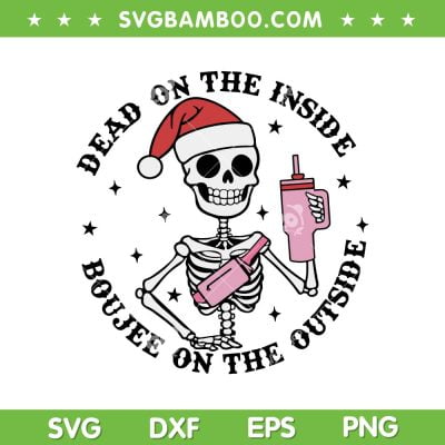 Christmas Skeleton Boujee SVG PNG, Skeleton Santa Stanley Tumbler SVG, Cute Funny Santa Skeleton DXF SVG PNG EPS Christmas Skeleton Boujee SVG PNG, Skeleton Santa Stanley Tumbler SVG, Cute Funny Santa Skeleton DXF SVG PNG EPS