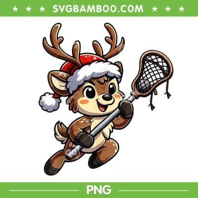 Cute Reindeer Lacrosse Player PNG, Lacrosse Christmas PNG, Santa And Sleigh PNG Cute Reindeer Lacrosse Player PNG, Lacrosse Christmas PNG, Santa And Sleigh PNG