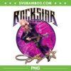 Dolly Parton Pink Velvet Rockstar PNG, Rockstar Dolly PNG, Dolly Parton Country Music PNG