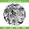 Elf Movie Collage SVG PNG, Buddy The Elf Christmas SVG, Bye Buddy DXF SVG PNG EPS
