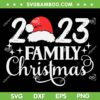 Family Christmas 2023 SVG PNG, Squad Crew Santa Christmas Family SVG, Matching Family DXF SVG PNG EPS