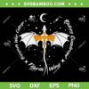 Fourth Wing Basgiath Fantasy Book SVG, Romantasy Dragons Yarros SVG, Fourth Wing Dragon Rider DXF SVG PNG EPS