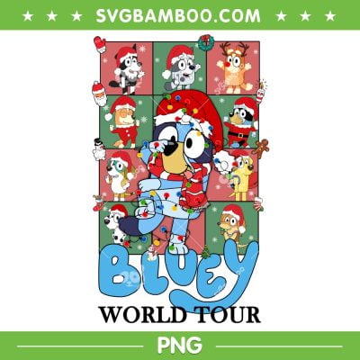 Funny Bluey The Eras Tour PNG, Bluey World Tour Christmas PNG, Bluey Merry Christmas PNG Funny Bluey The Eras Tour PNG, Bluey World Tour Christmas PNG, Bluey Merry Christmas PNG