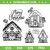 Gingerbread House SVG Bundle, Christmas Gingerbread SVG Bundle, Merry Christmas Gingerbread Cookie DXF SVG PNG EPS Gingerbread House SVG Bundle, Christmas Gingerbread SVG Bundle, Merry Christmas Gingerbread Cookie DXF SVG PNG EPS