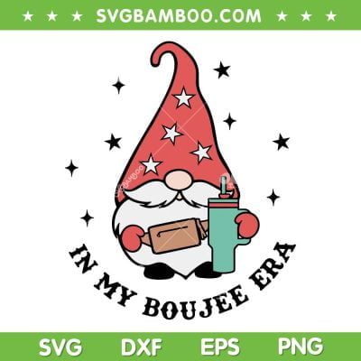 Gnomes Cup And Bag Boujee SVG PNG, In My Boujee Era SVG, Gnomes Era DXF SVG PNG EPS Gnomes Cup And Bag Boujee SVG PNG, In My Boujee Era SVG, Gnomes Era DXF SVG PNG EPS