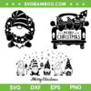 Gnomes Merry Christmas 2023 SVG Bundle, Gnomes Truck Christmas SVG Bundle, Christmas Truck DXF SVG PNG EPS