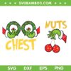 Grinch Hand Chest Nuts SVG PNG, Funny Christmas Couple Grinch 2 Files SVG, Hand Grinch Merry Christmas DXF SVG PNG EPS