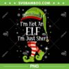 I'm Not An Elf Im Just Short PNG, Elf Hat And Feet Christmas PNG, Funny Christmas Elf PNG I'm Not An Elf Im Just Short PNG, Elf Hat And Feet Christmas PNG, Funny Christmas Elf PNG