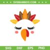Turkey Face SVG PNG, The Turkey Thanksgiving SVG, Cute Turkey DXF SVG PNG EPS Turkey Face SVG PNG, The Turkey Thanksgiving SVG, Cute Turkey DXF SVG PNG EPS