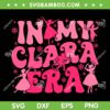 In My Clara Era Nutcracker Ballet SVG PNG, Pink Nutcracker Era SVG, Christmas Nutcracker Ballet DXF SVG PNG EPS