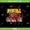 Invincible Animated Think Mark Think PNG, Omni Man Think Mark PNG, Think Meme PNG