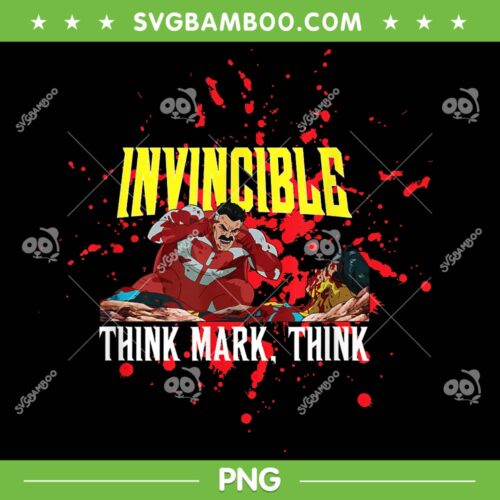 Invincible Animated Think Mark Think PNG, Omni Man Think Mark PNG, Think Meme PNG