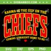 Karma Is The Guy On The Chief Vintage SVG, Go Taylor's Boyfriend SVG, Travis Kelce DXF SVG PNG EPS Karma Is The Guy On The Chief Vintage SVG, Go Taylor's Boyfriend SVG, Travis Kelce DXF SVG PNG EPS