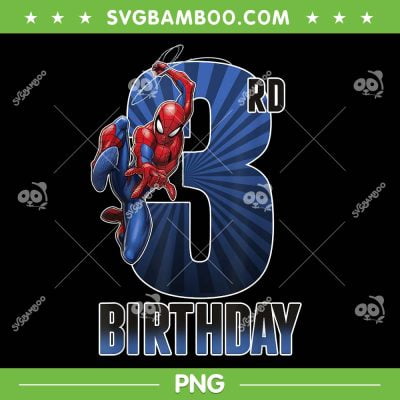 Marvel Spider Man Swinging 3rd Birthday PNG, 3rd Spiderman PNG, Happy Birthday Spiderman PNG Marvel Spider Man Swinging 3rd Birthday PNG, 3rd Spiderman PNG, Happy Birthday Spiderman PNG