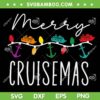 Merry Cruisemas SVG PNG, Family Cruise Christmas Lights SVG, Family Cruise Ship DXF SVG PNG EPS