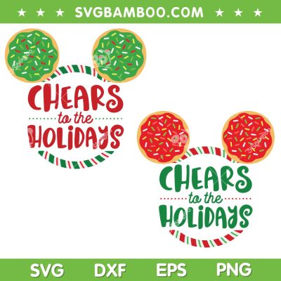 Mickey Mouse Ear Gingerbread SVG PNG, Disney Mouse Chears To The Holidays SVG, Christmas Mickey Gingerbread DXF SVG PNG EPS Mickey Mouse Ear Gingerbread SVG PNG, Disney Mouse Chears To The Holidays SVG, Christmas Mickey Gingerbread DXF SVG PNG EPS