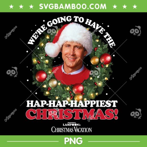 National Lampoon's Christmas Vacation PNG, Clark Griswold Christmas Wreath PNG, Serious Clark Christmas PNG