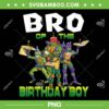 Ninja Turtles Brother Of The Birthday Boy PNG, Happy Birthday Ninja Turtles PNG, Happy Turtle Ninja PNG