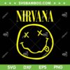 Nirvana Yellow Face SVG PNG, Happy Face Rock Music Band SVG, Nirvana Smile Face DXF SVG PNG EPS Nirvana Yellow Face SVG PNG, Happy Face Rock Music Band SVG, Nirvana Smile Face DXF SVG PNG EPS