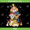 Paw Patrol Christmas Tree PNG, Sky Chase Christmas PNG, Paw Patrol Santa Christmas PNG