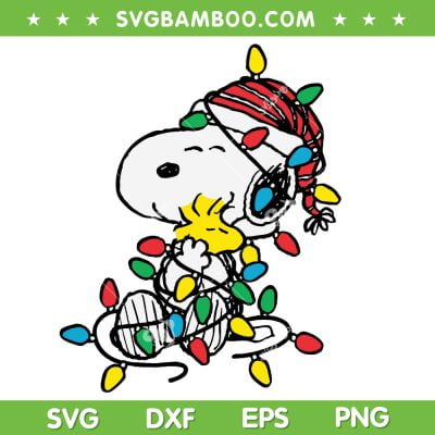Peanuts Snoopy Christmas Lights SVG PNG, Cute Snoopy Christmas SVG, Funny Peanuts Christmas DXF SVG PNG EPS Peanuts Snoopy Christmas Lights SVG PNG, Cute Snoopy Christmas SVG, Funny Peanuts Christmas DXF SVG PNG EPS