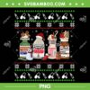 Propofol Christmas Nurse Ugly Christmas PNG, CRNA PACU ER ED ICU Xmas PNG, Merry Xmas Nurse PNG