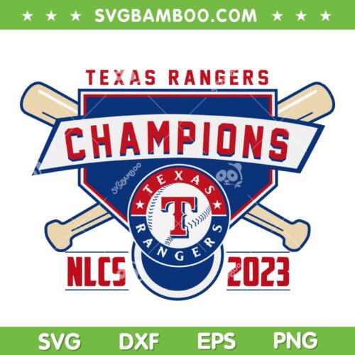 Rangers Championship SVG PNG, Texas Rangers World Series Champs SVG, Texas 2023 World Series DXF SVG PNG EPS