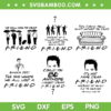 Rest In Peace Friends Chandler SVG Bundle, Matthew Perry SVG Bundle, Matthew Langford Perry DXF SVG PNG EPS