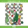 Retro Grinch Max And Cindy Lou Who Merry Christmas PNG, Vintage Grinchmas Whoville PNG, Grinch Hand Christmas PNG