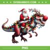 Santa Riding A Reindeer Dinosaur PNG, Christmas Santa Riding A Trex PNG, Christmas Santa Claus PNG Santa Riding A Reindeer Dinosaur PNG, Christmas Santa Riding A Trex PNG, Christmas Santa Claus PNG