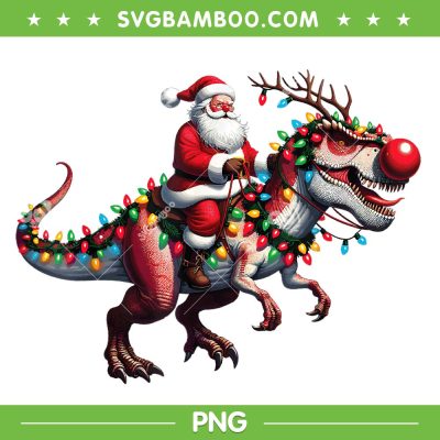 Santa Riding A Reindeer Dinosaur PNG, Christmas Santa Riding A Trex PNG, Christmas Santa Claus PNG Santa Riding A Reindeer Dinosaur PNG, Christmas Santa Riding A Trex PNG, Christmas Santa Claus PNG
